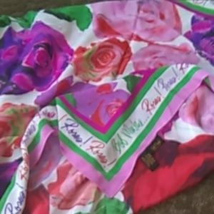 36 inch square silk scarf